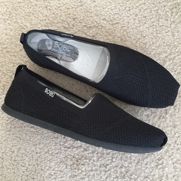 bobs by skechers black
